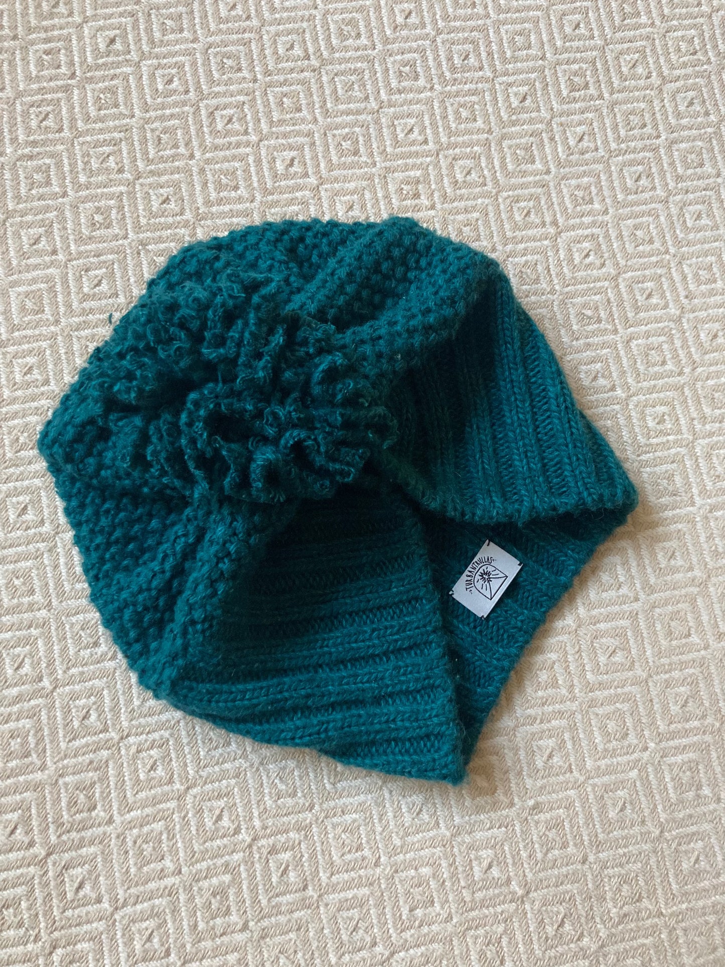 Upcycling Turban aus Pullover