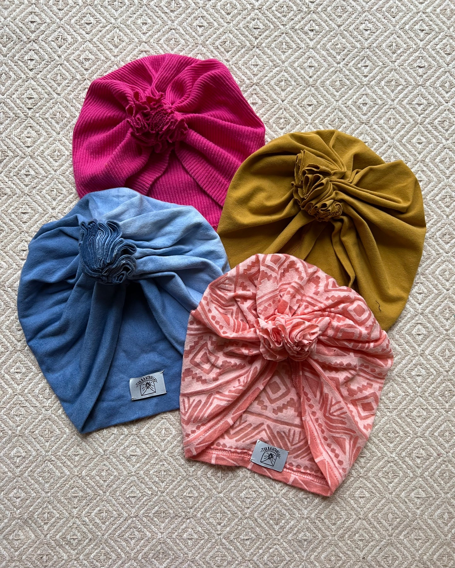 Babyturbane 6 bis 9 Monate // Frühling & Sommer