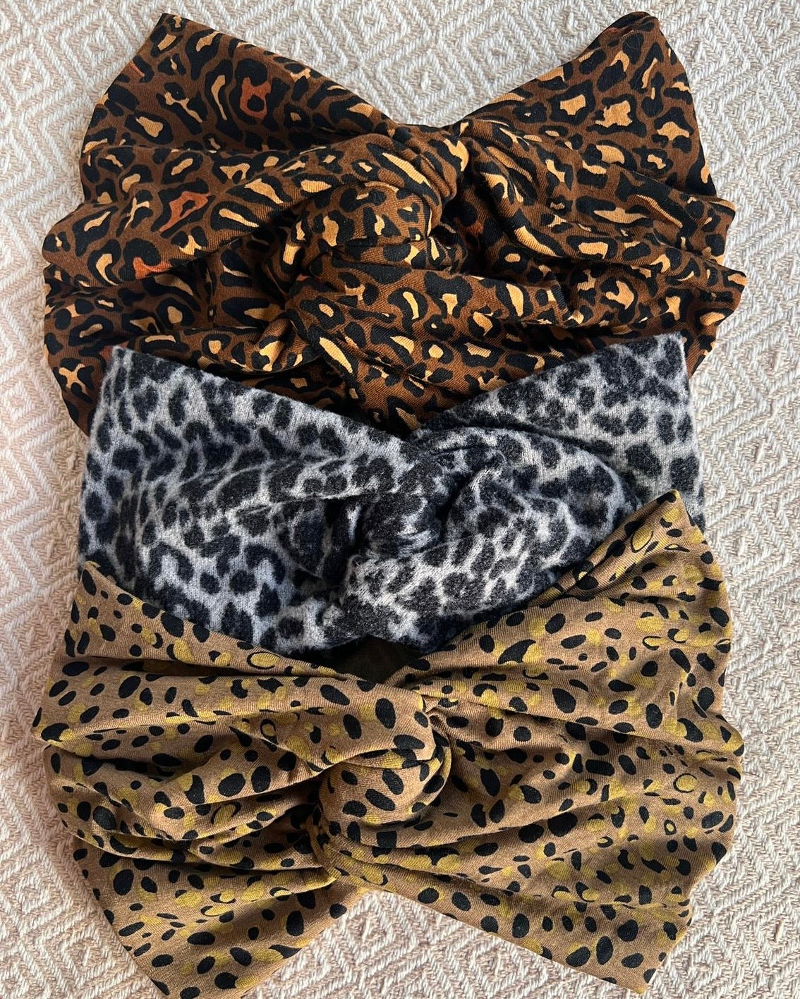 NEU: Upcycling Stirnbänder Leo