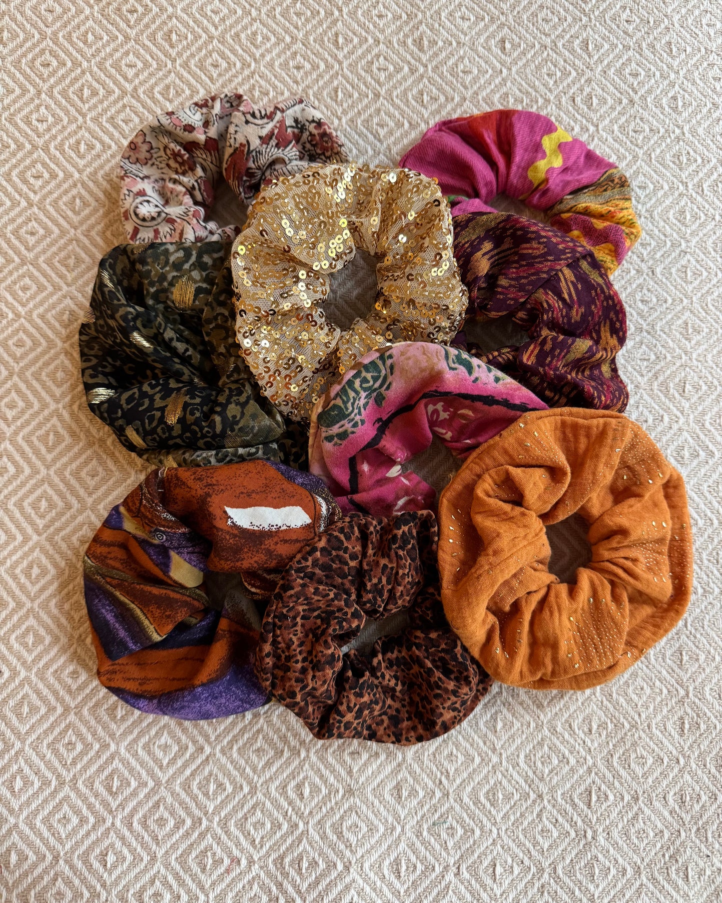 NEU: Upgecycelte Scrunchies