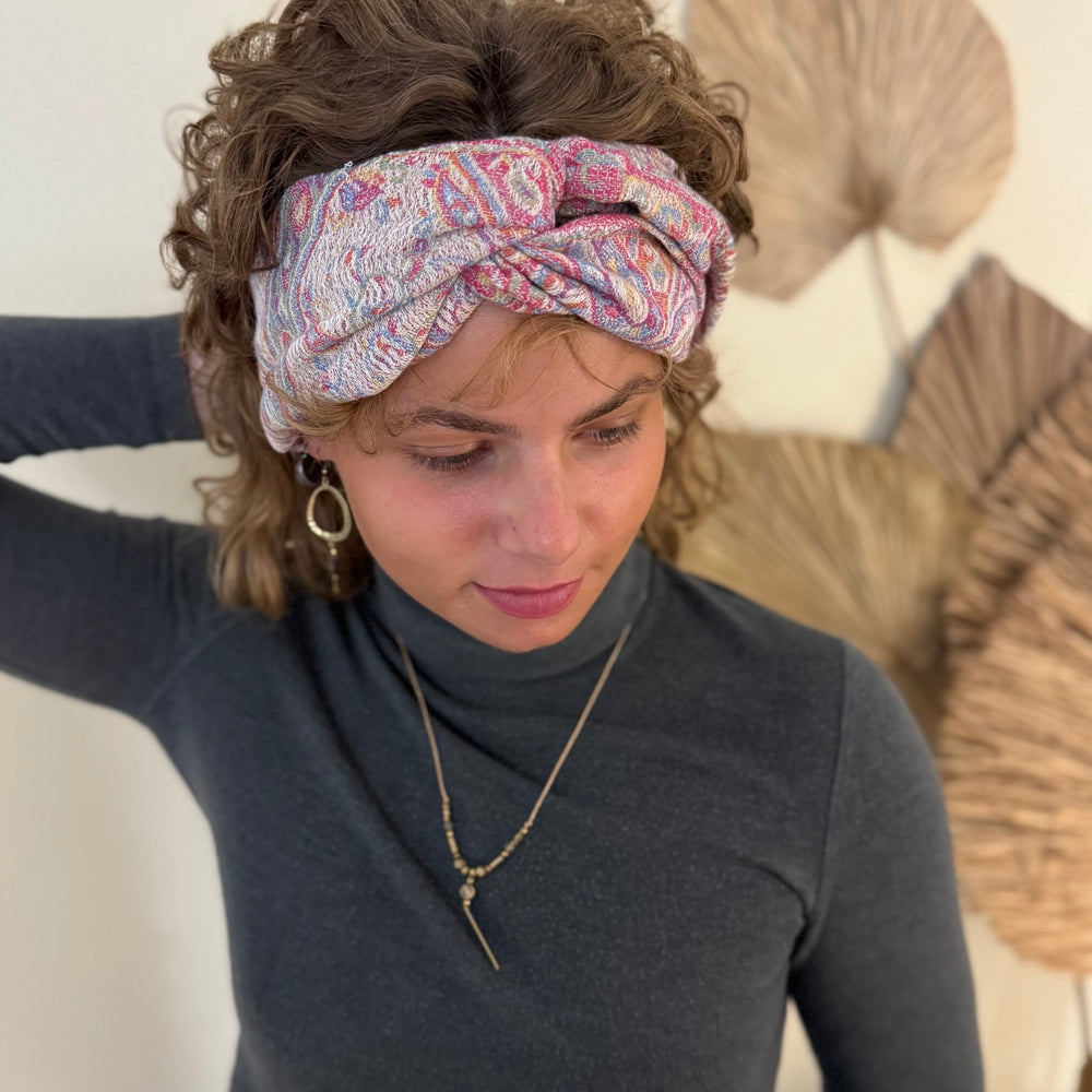 
                      
                        Upcycled Cloth Band Golden Paisley 
                      
                    