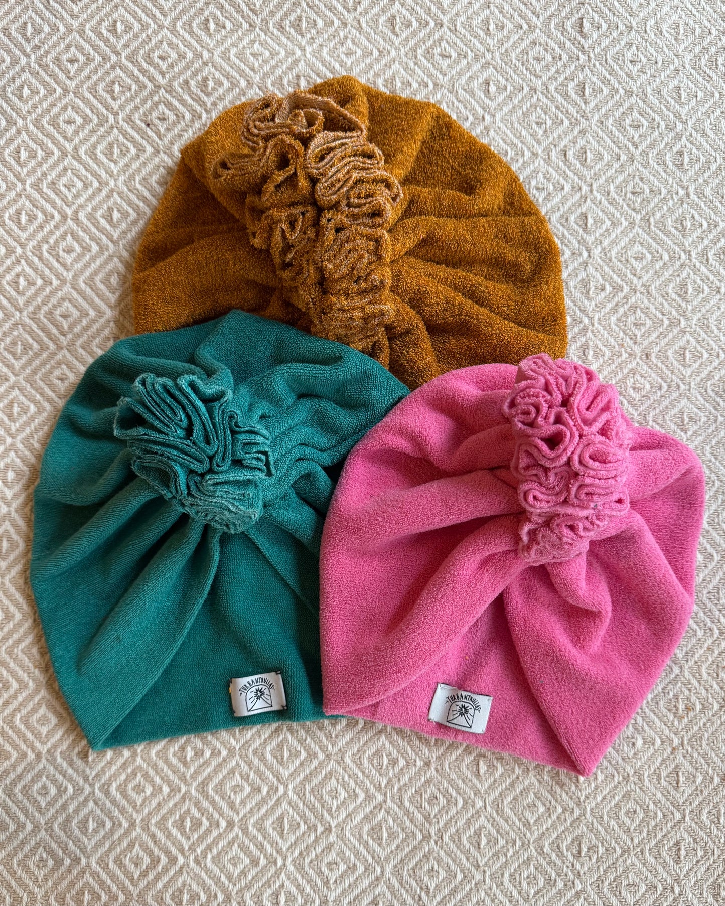 Upcycling Badeturbane // 1 bis 6 Jahre