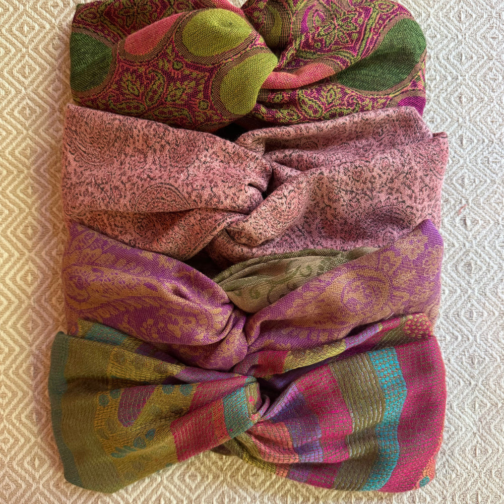 Upcycled Cloth Band Golden Paisley 