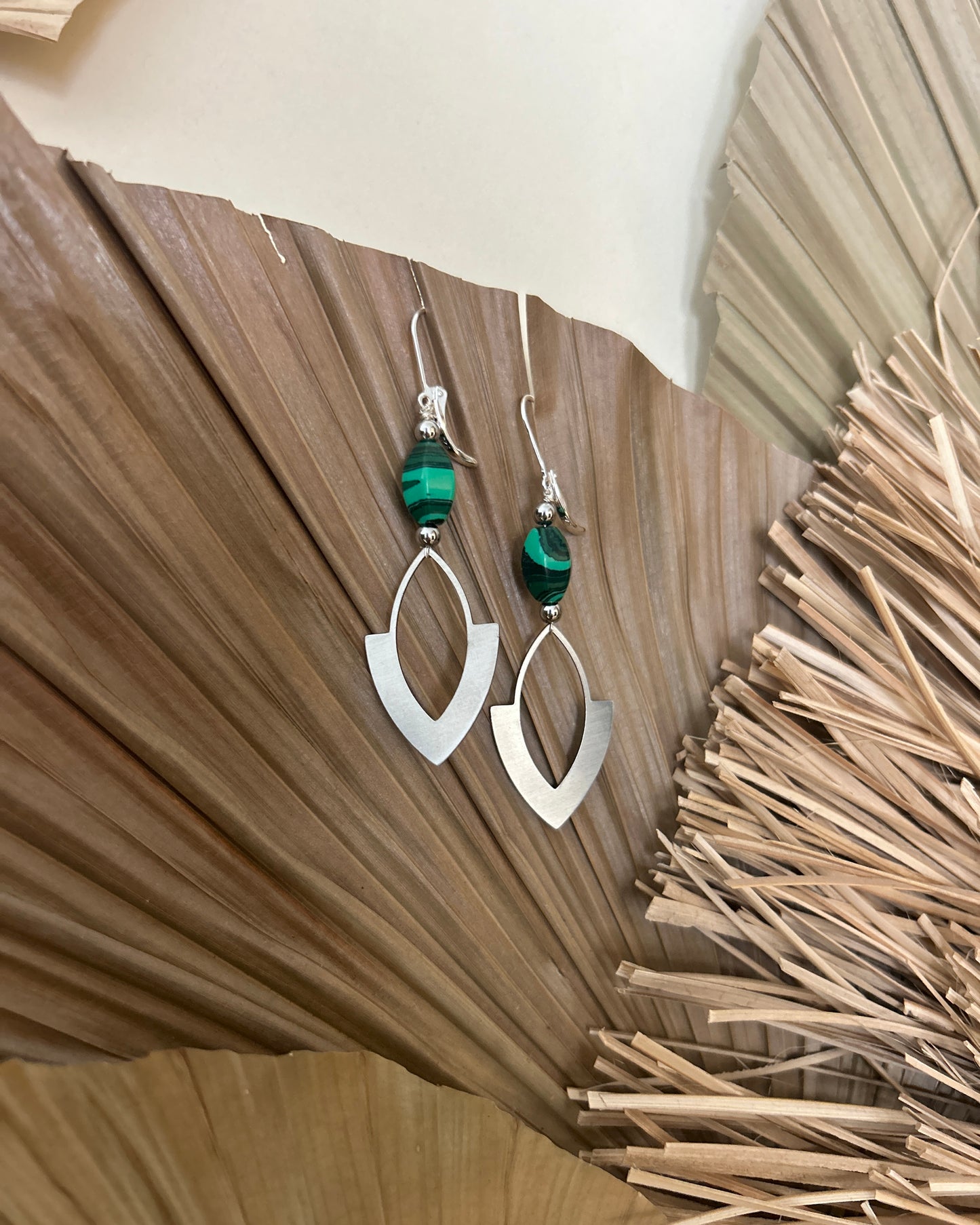 NEU: Ohrringe Mondmetall