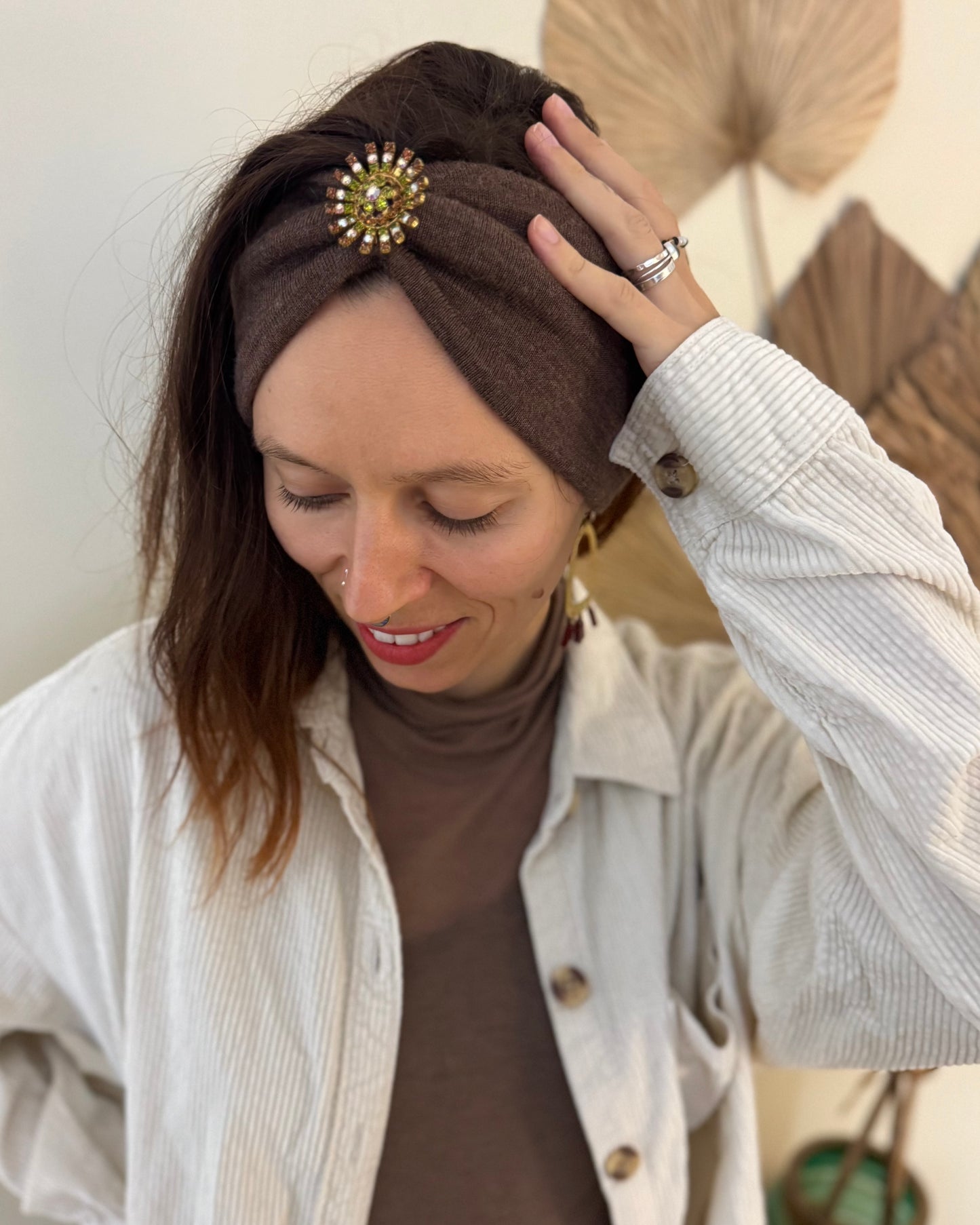 Brooch Headbands Wool