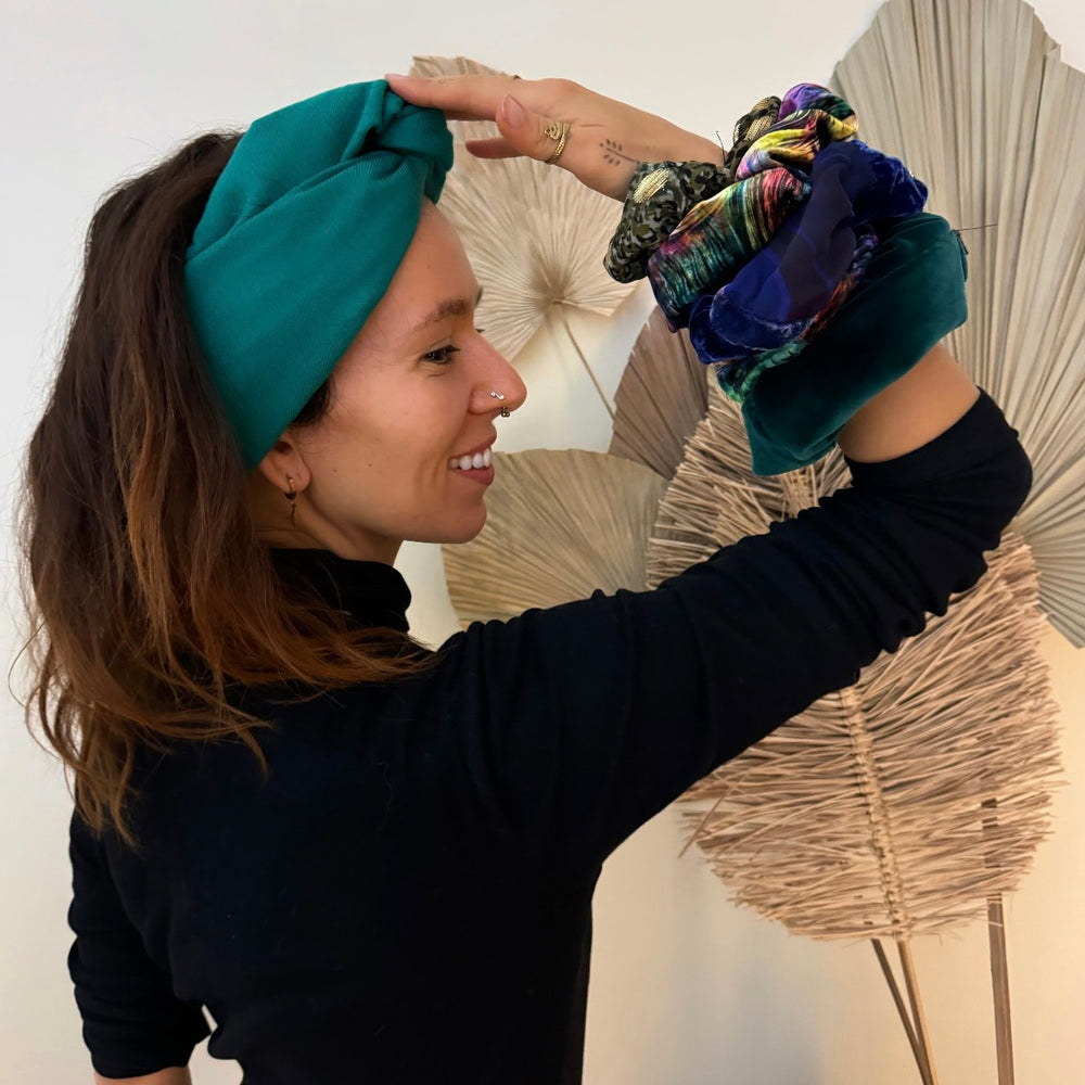 
                      
                        Upcycled Scrunchies Patterned  
                      
                    