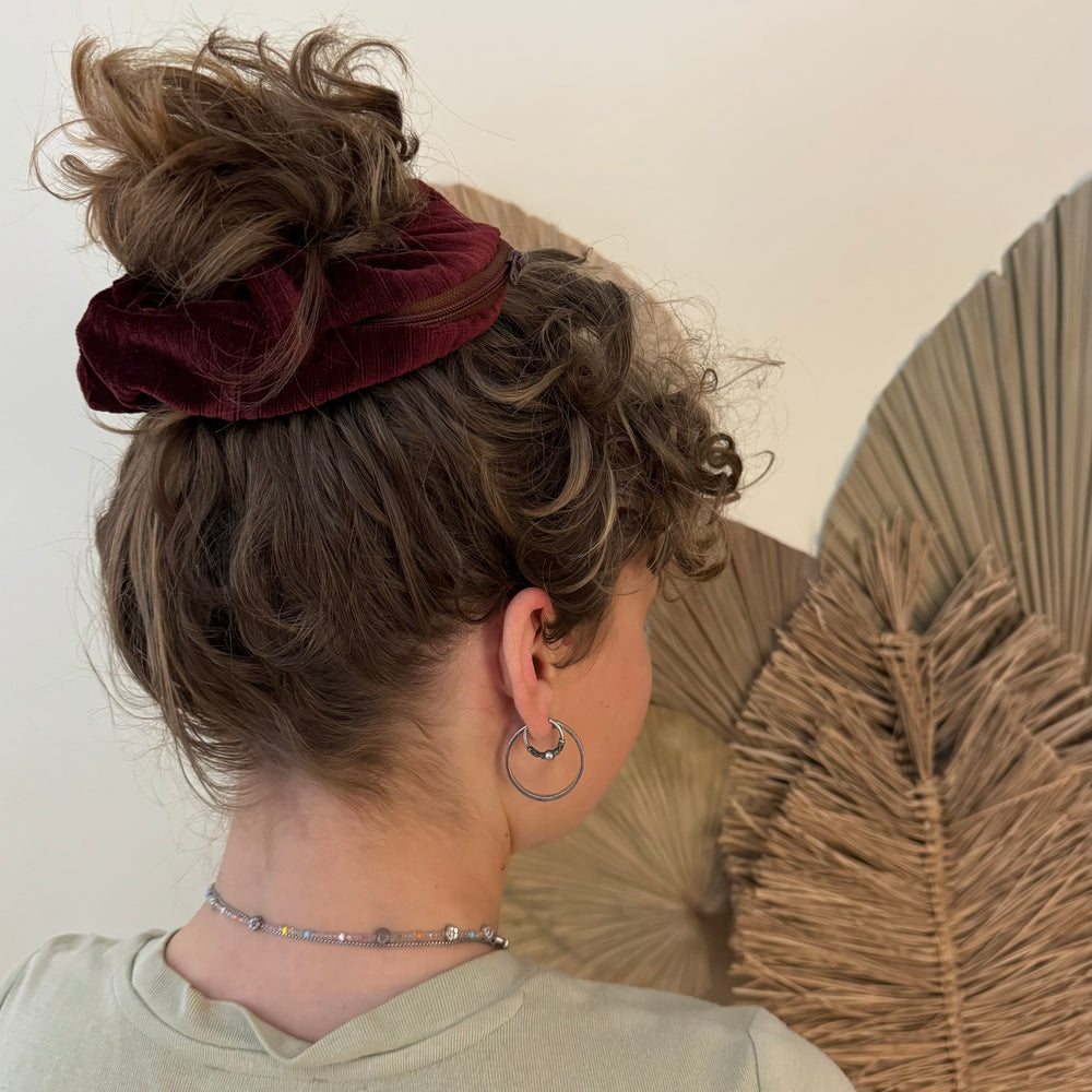 
                      
                        Upgecycelte Pocket Scrunchies
                      
                    