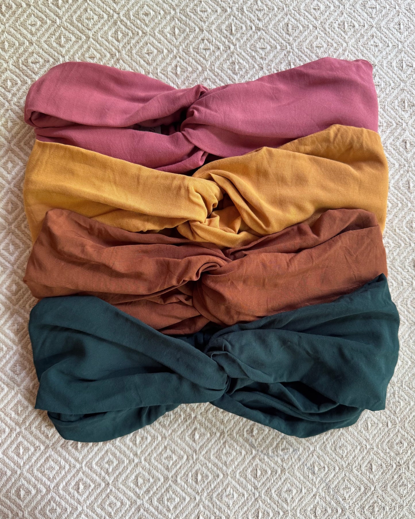 NEU: Sommer Tuchbänder Uni