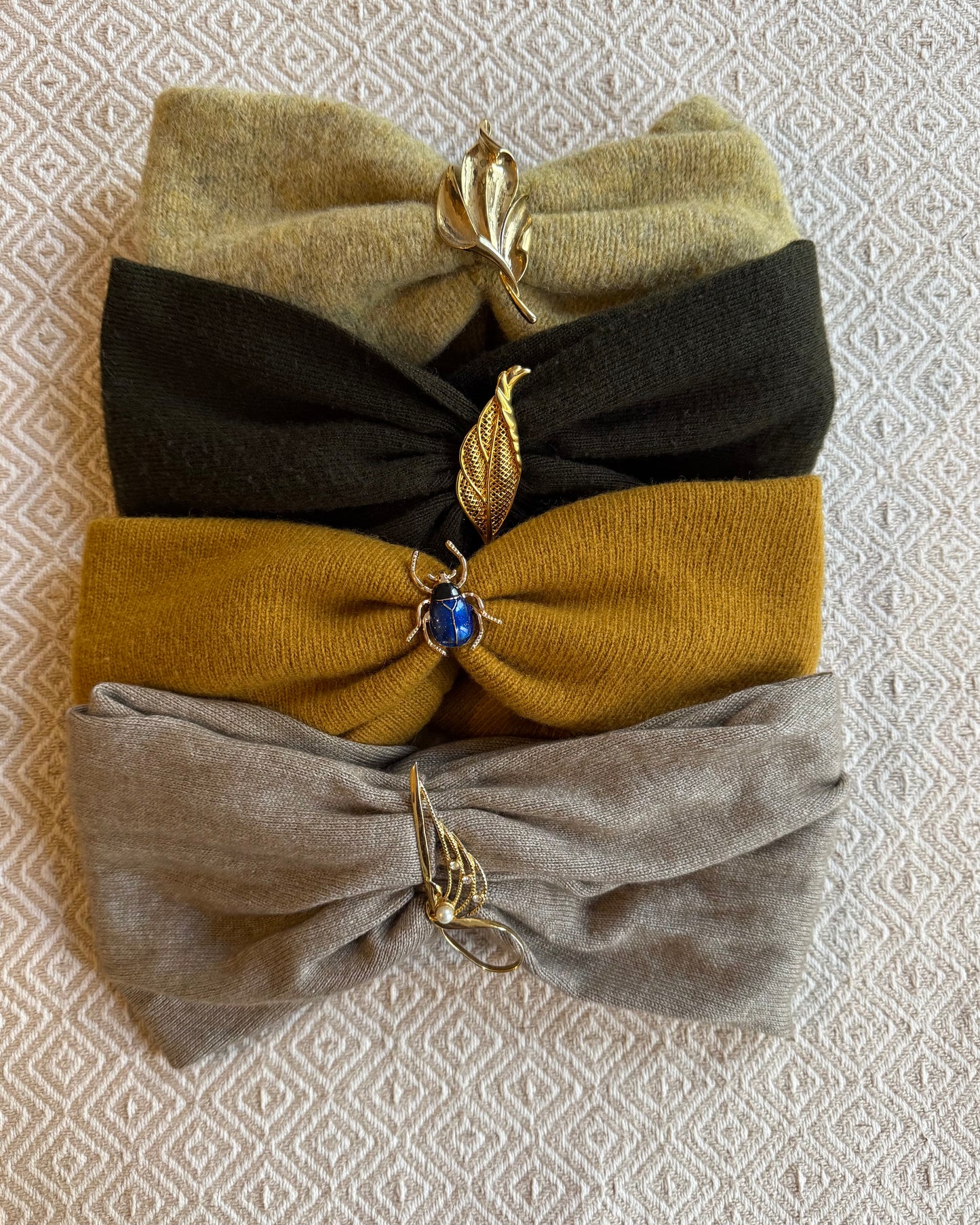 NEU: Broschenbänder Wolle