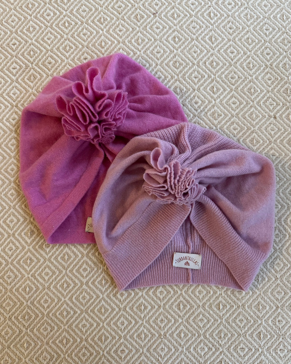 NEU: Upcycling Turbane Rosa