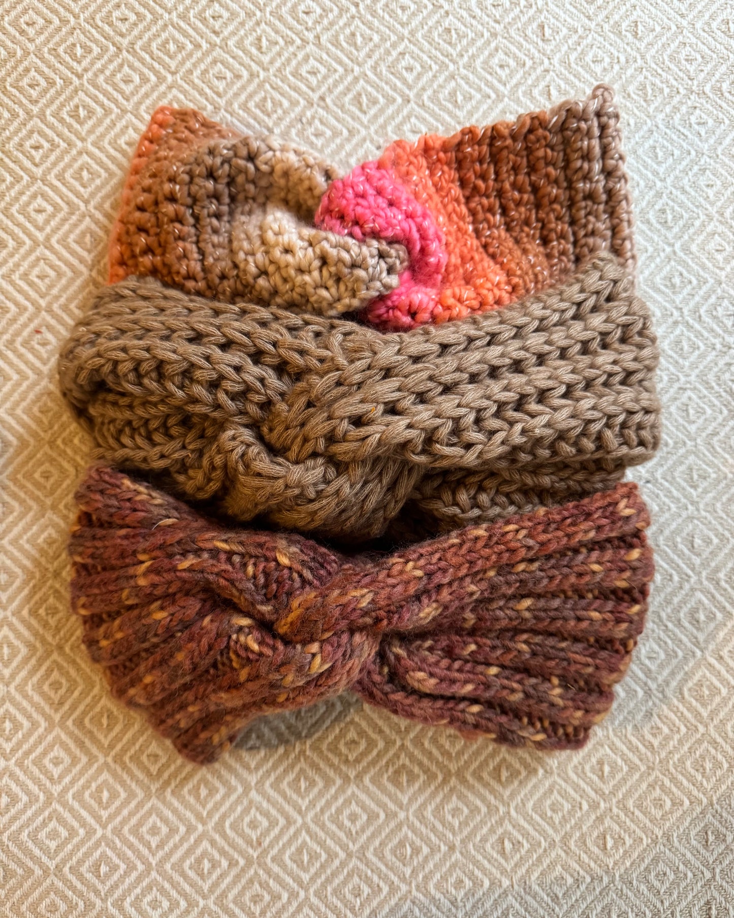 NEU: Turban-Strickstirnbänder