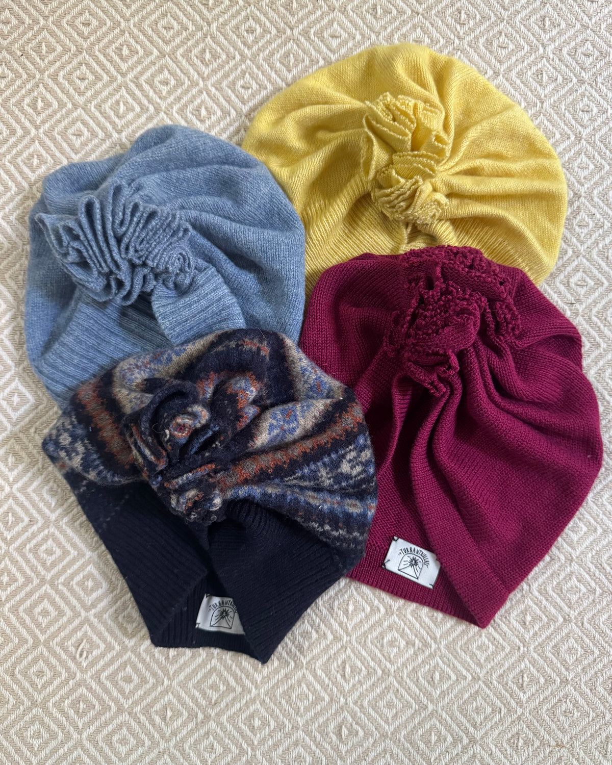 Baby turbans 3-6 months // Autumn &amp; Winter 