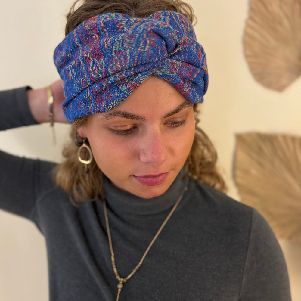 
                      
                        Upcycled Cloth Band Golden Paisley 
                      
                    