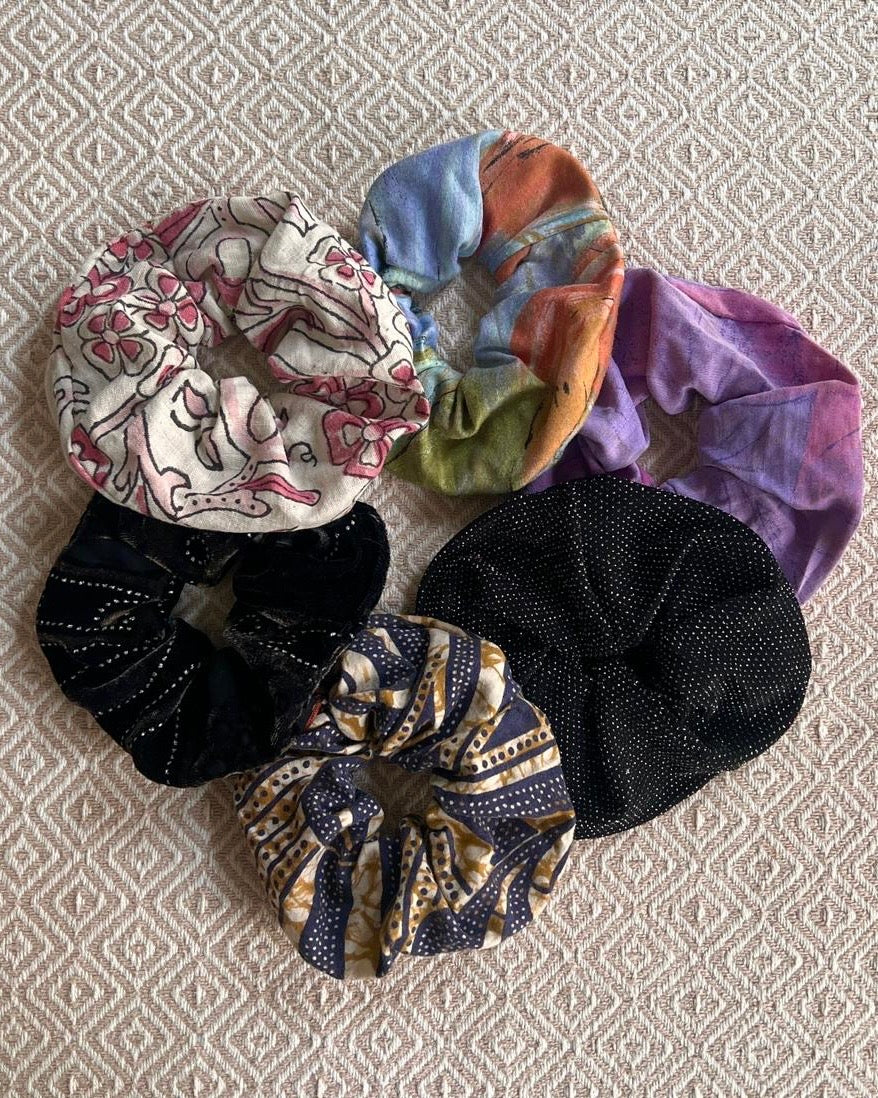 NEU: Upgecycelte Scrunchies