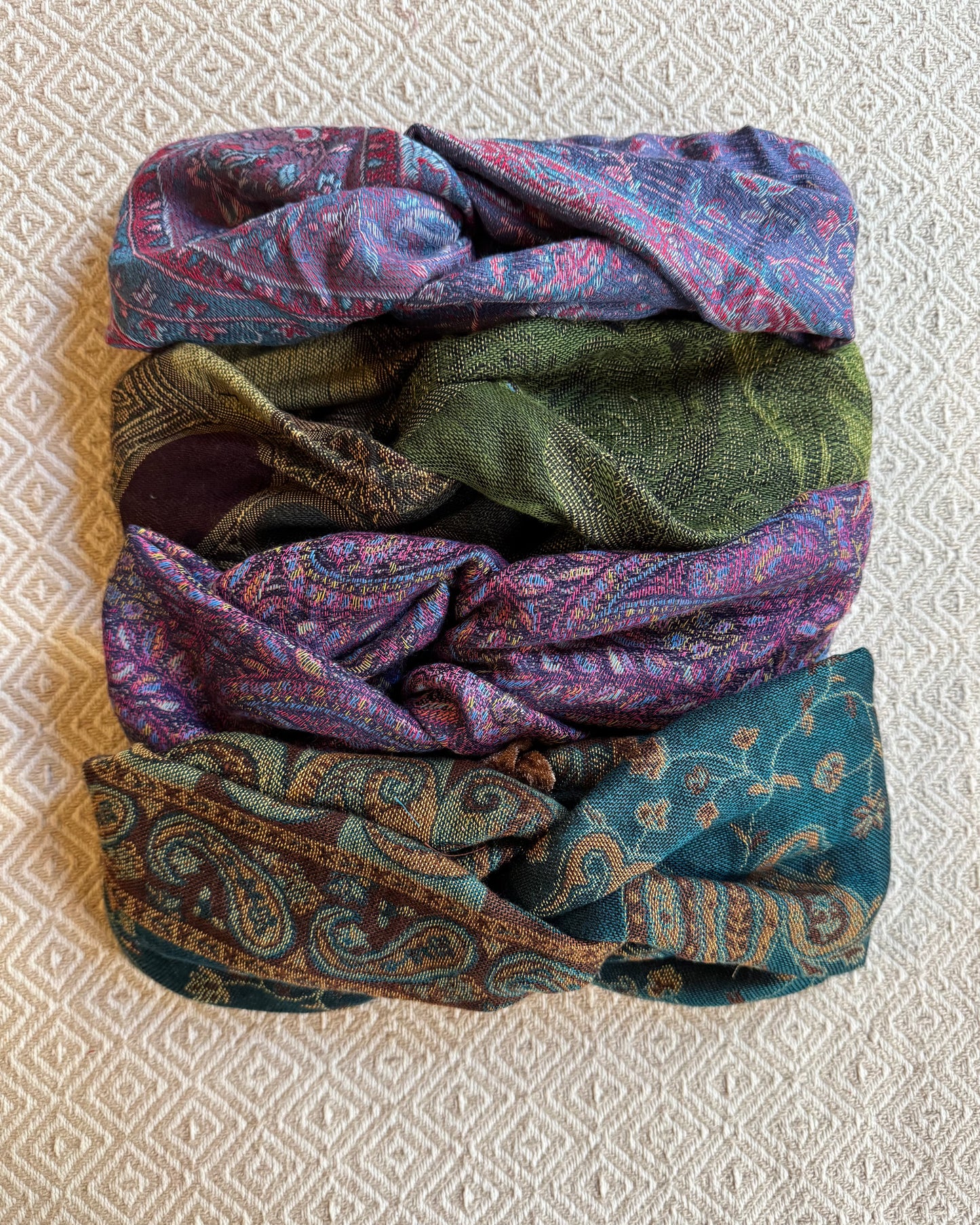 NEU: Tuchbänder Paisley Love