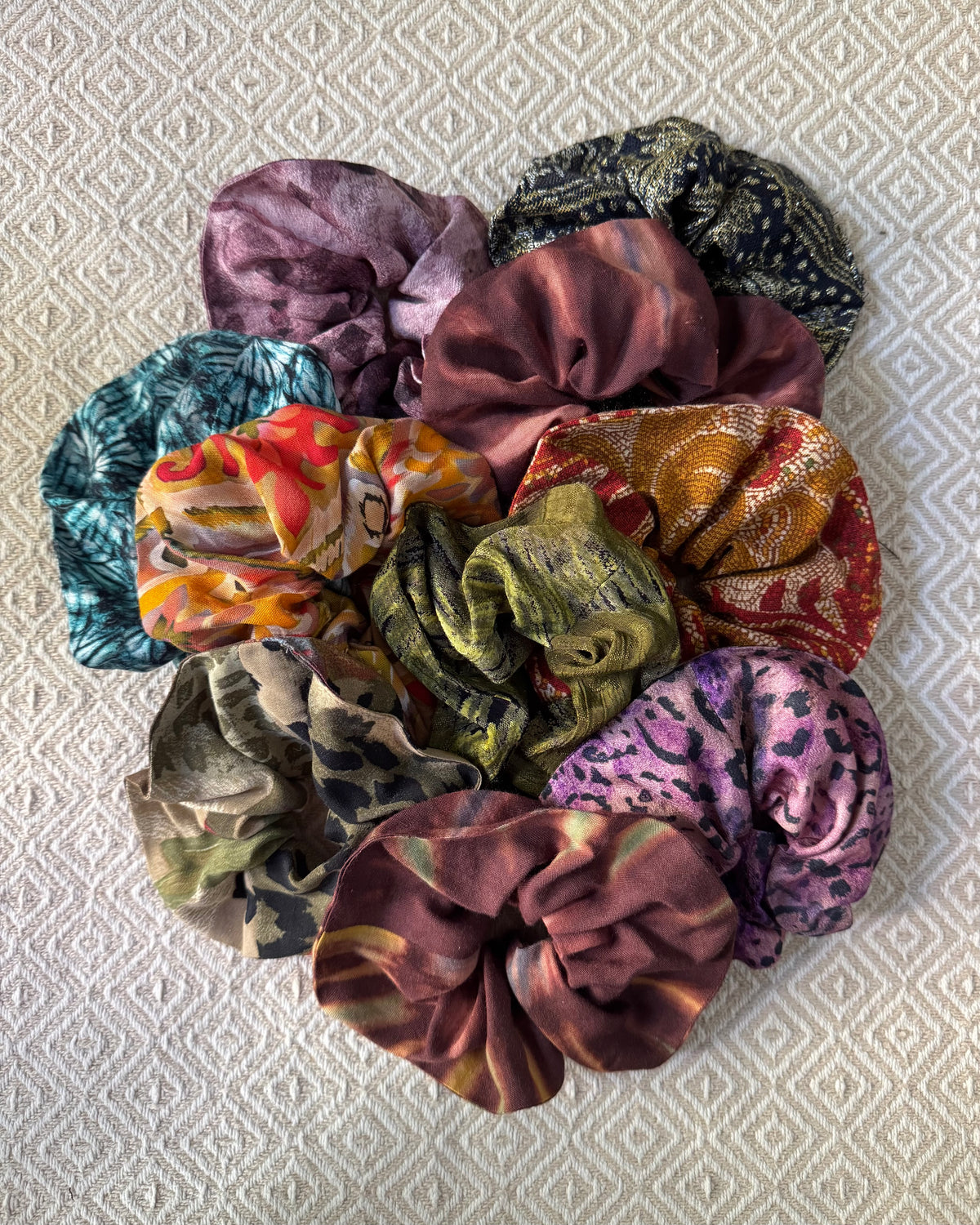 NEU: Upgecycelte Scrunchies