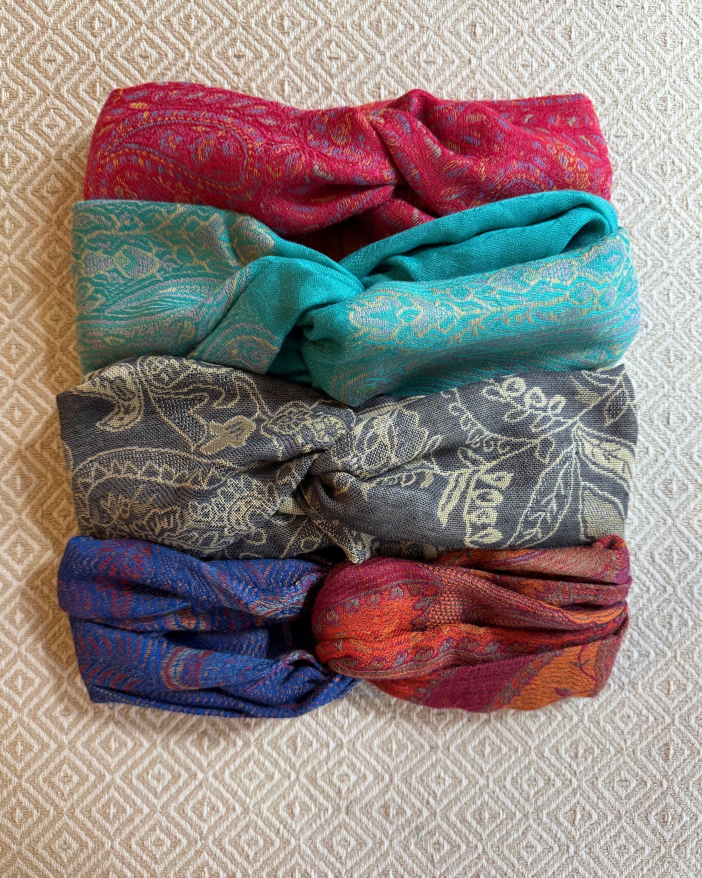 Tuchbänder Paisley Love