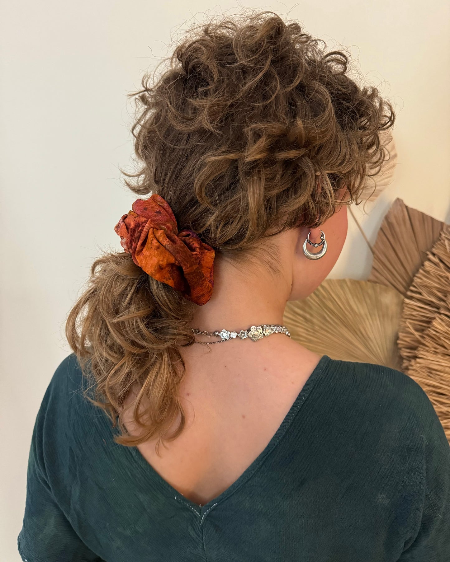 Upcycled Scrunchies Patterned  