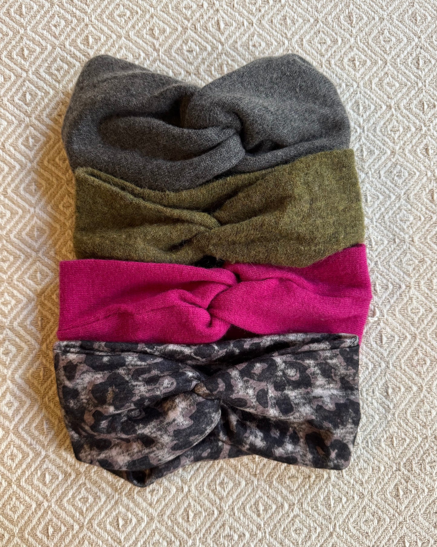 Upcycled kids headbands 