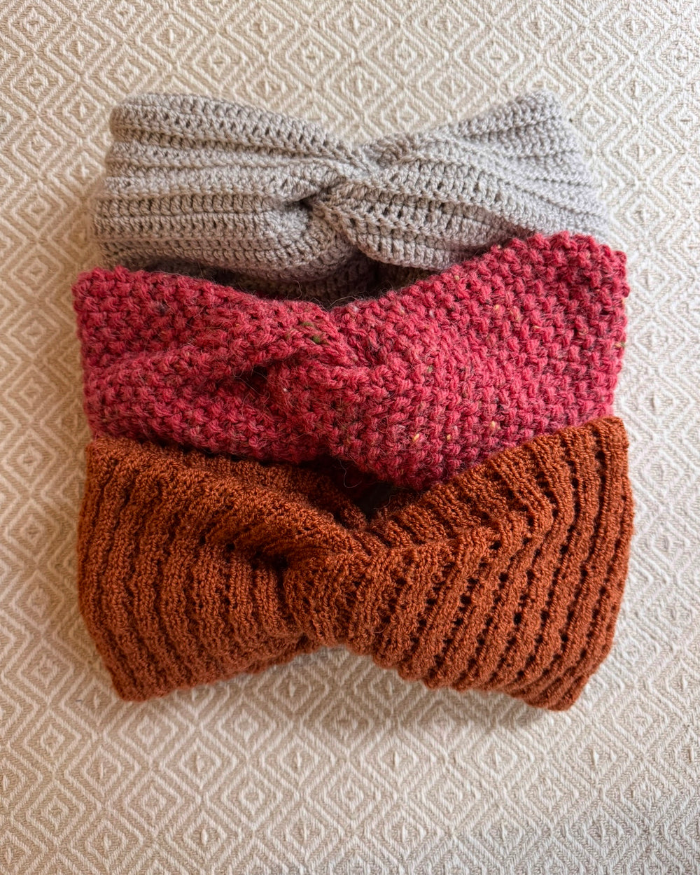 NEU: Turban-Strickstirnbänder