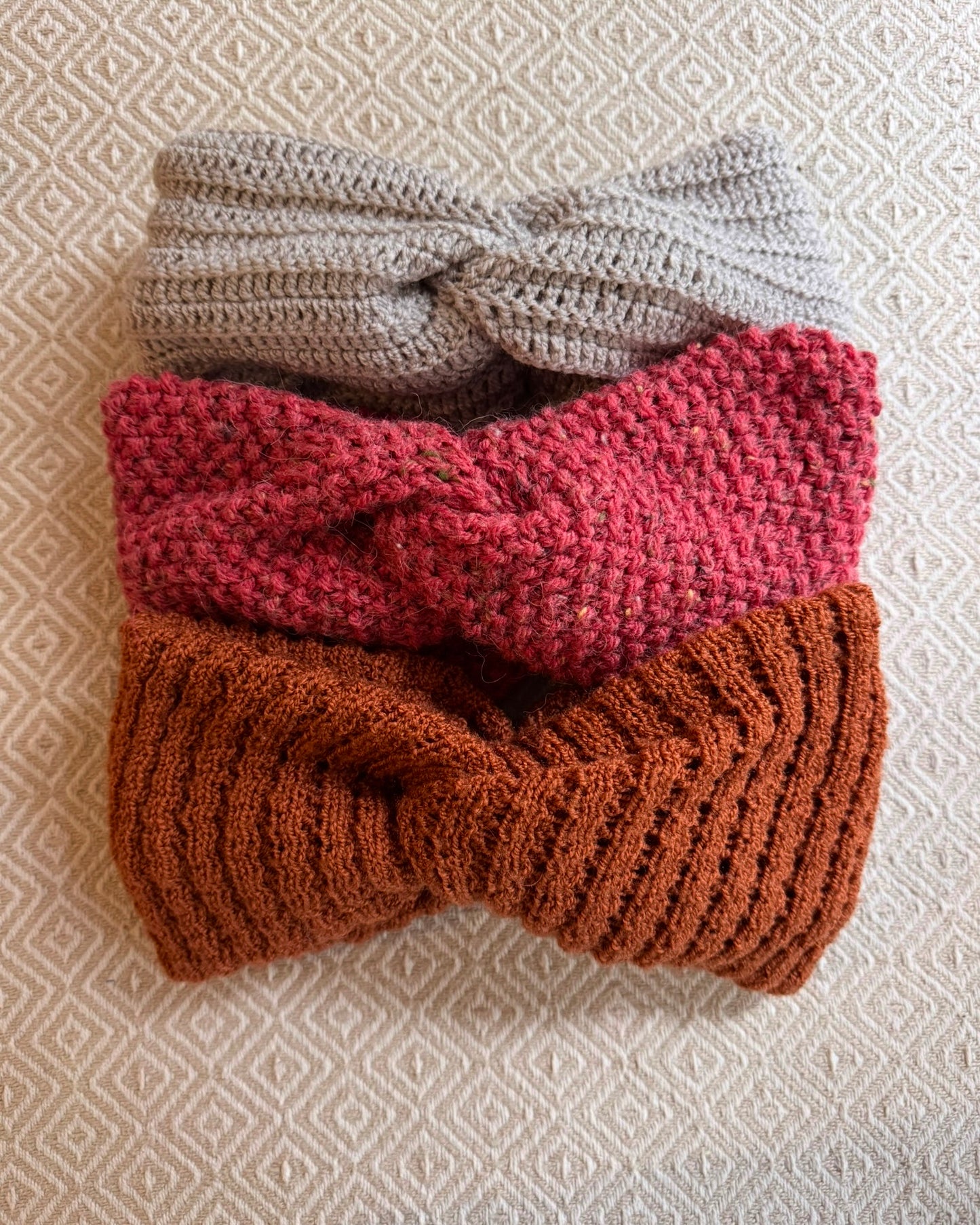 NEU: Turban-Strickstirnbänder