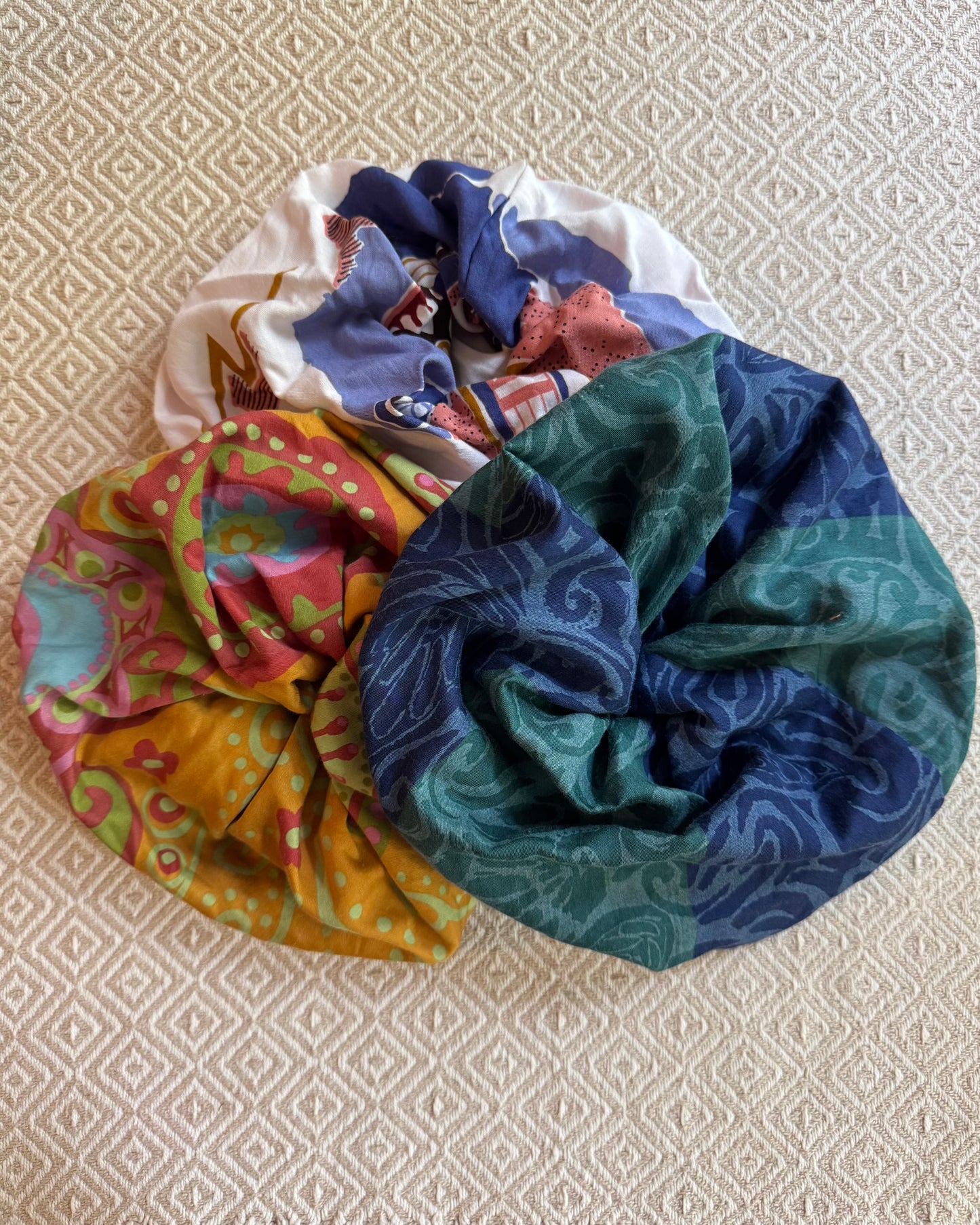 NEU: Upgecycele Maxi Scrunchies