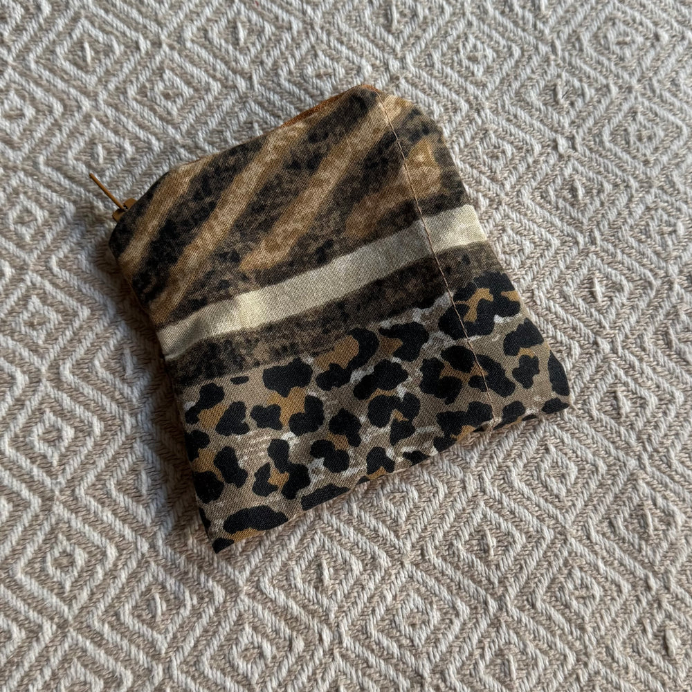 
                      
                        Upcycled Cosmetic Bags
                      
                    