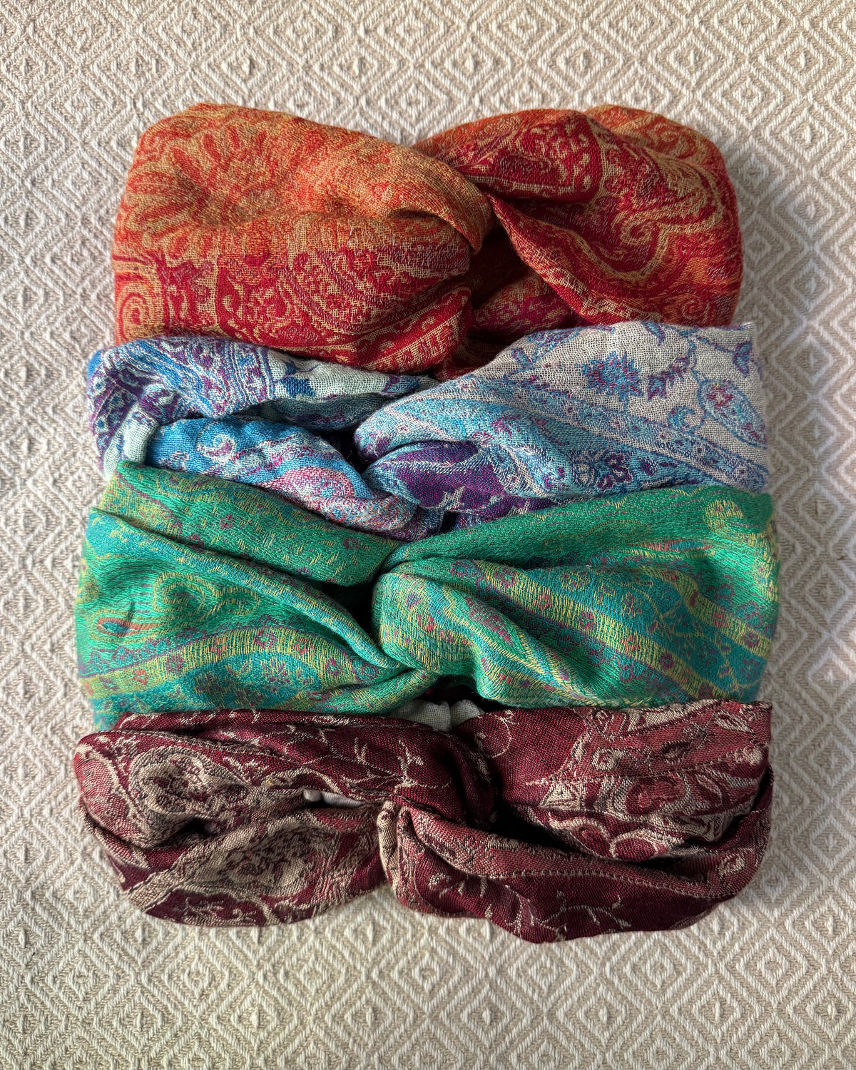 NEU: Tuchbänder Paisley Love