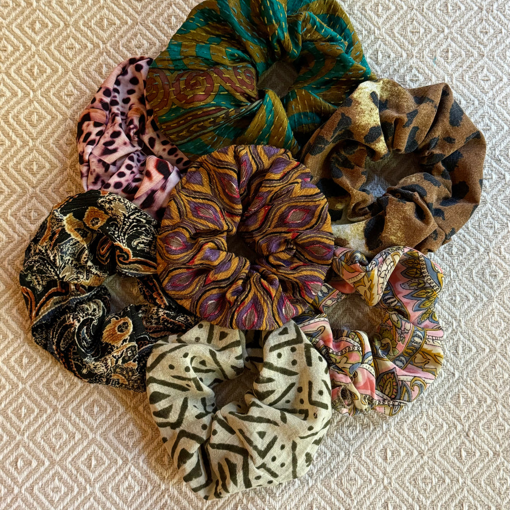 NEU: Upgecycelte Scrunchies