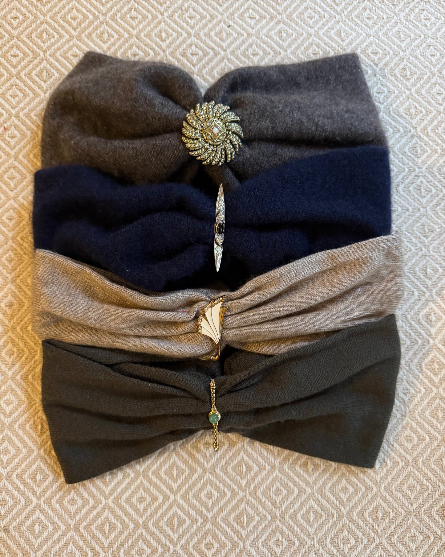 NEU: Broschenbänder Wolle