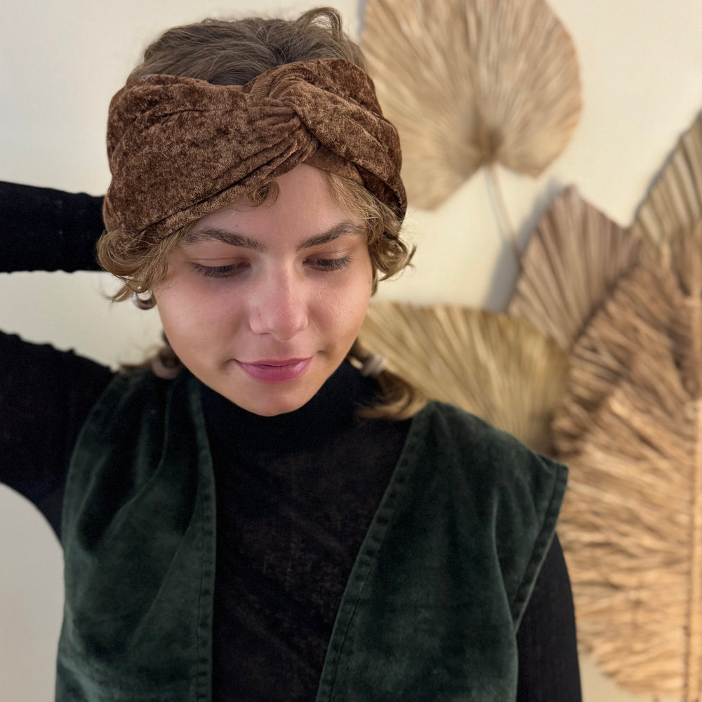 NEU: Upcycling Tuchbänder Samt