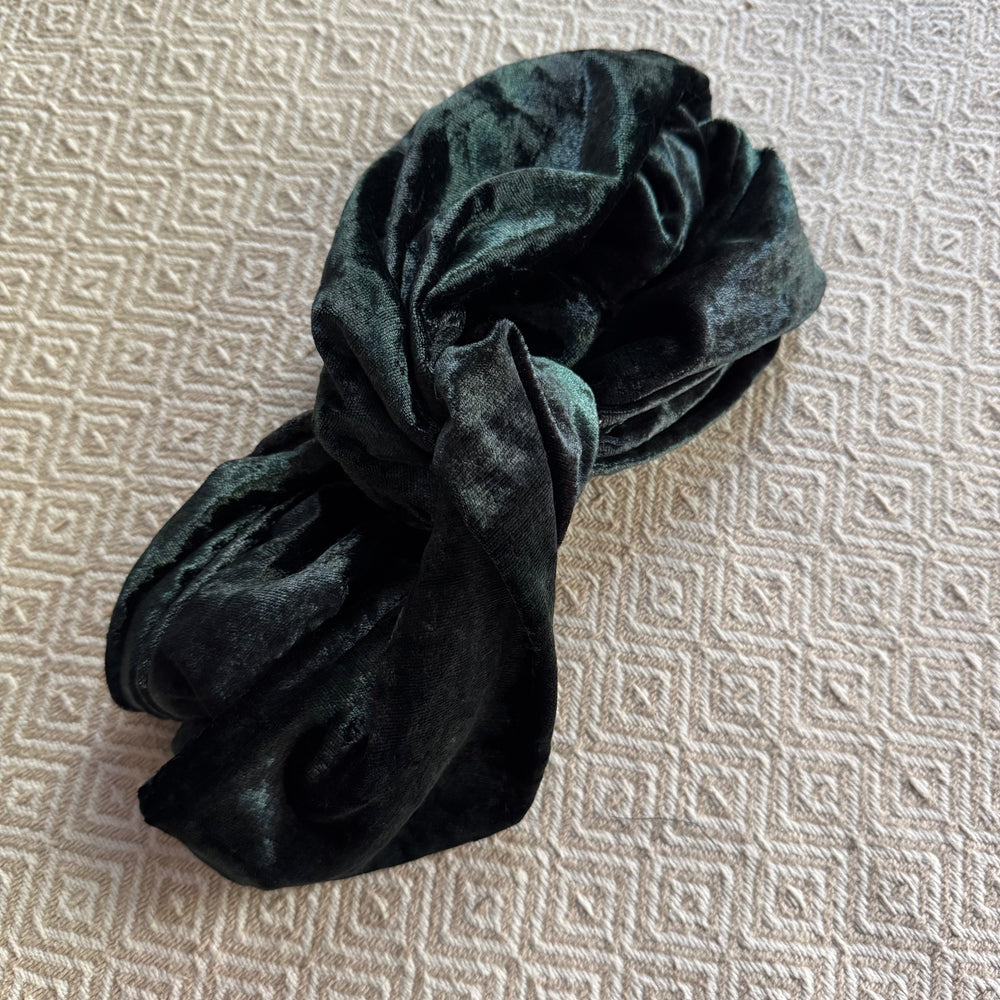 Upcycling Tuchbänder Samt