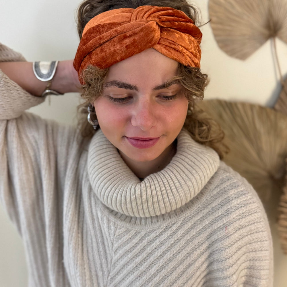 Upcycling Tuchbänder Samt