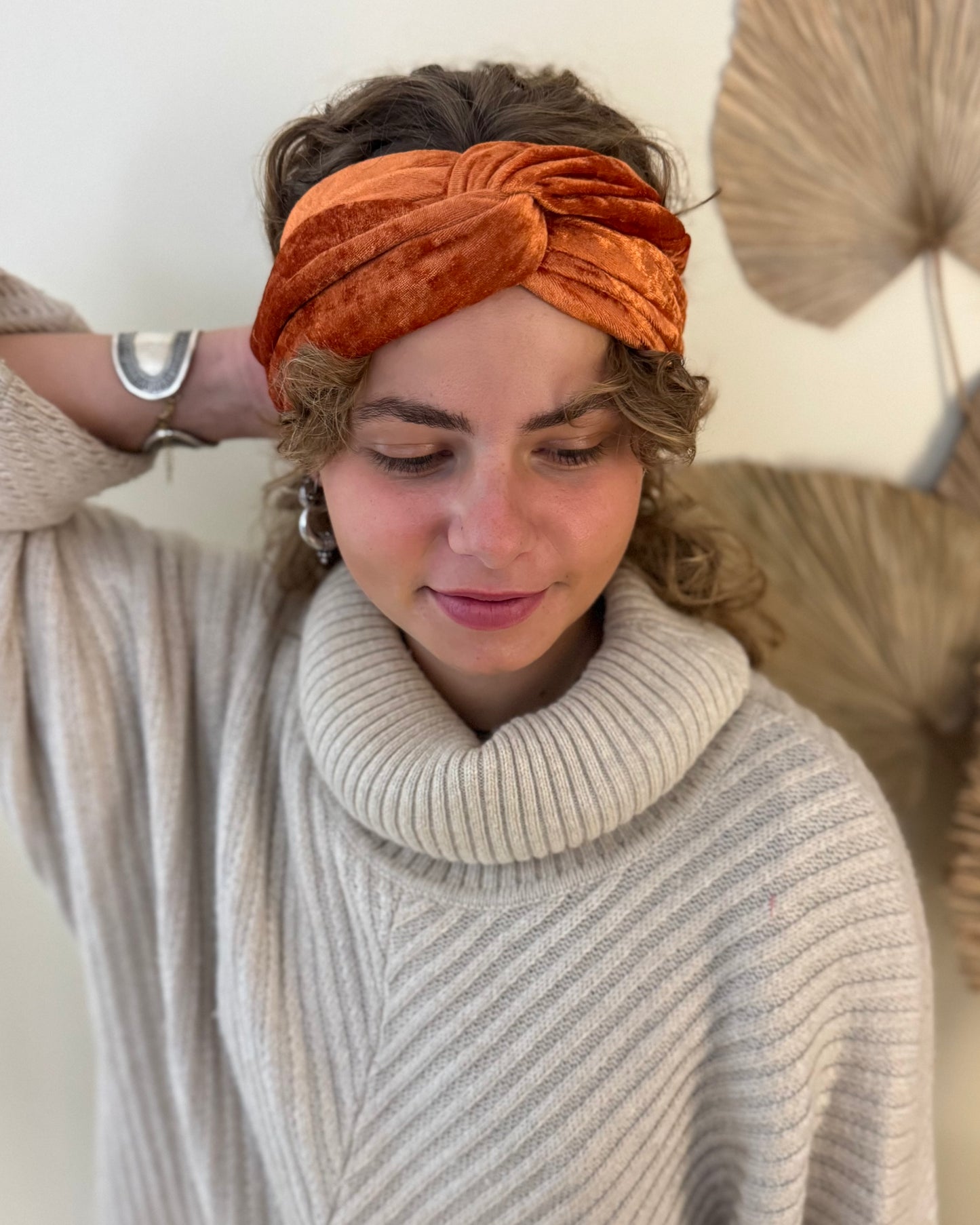 Upcycling Tuchbänder Samt