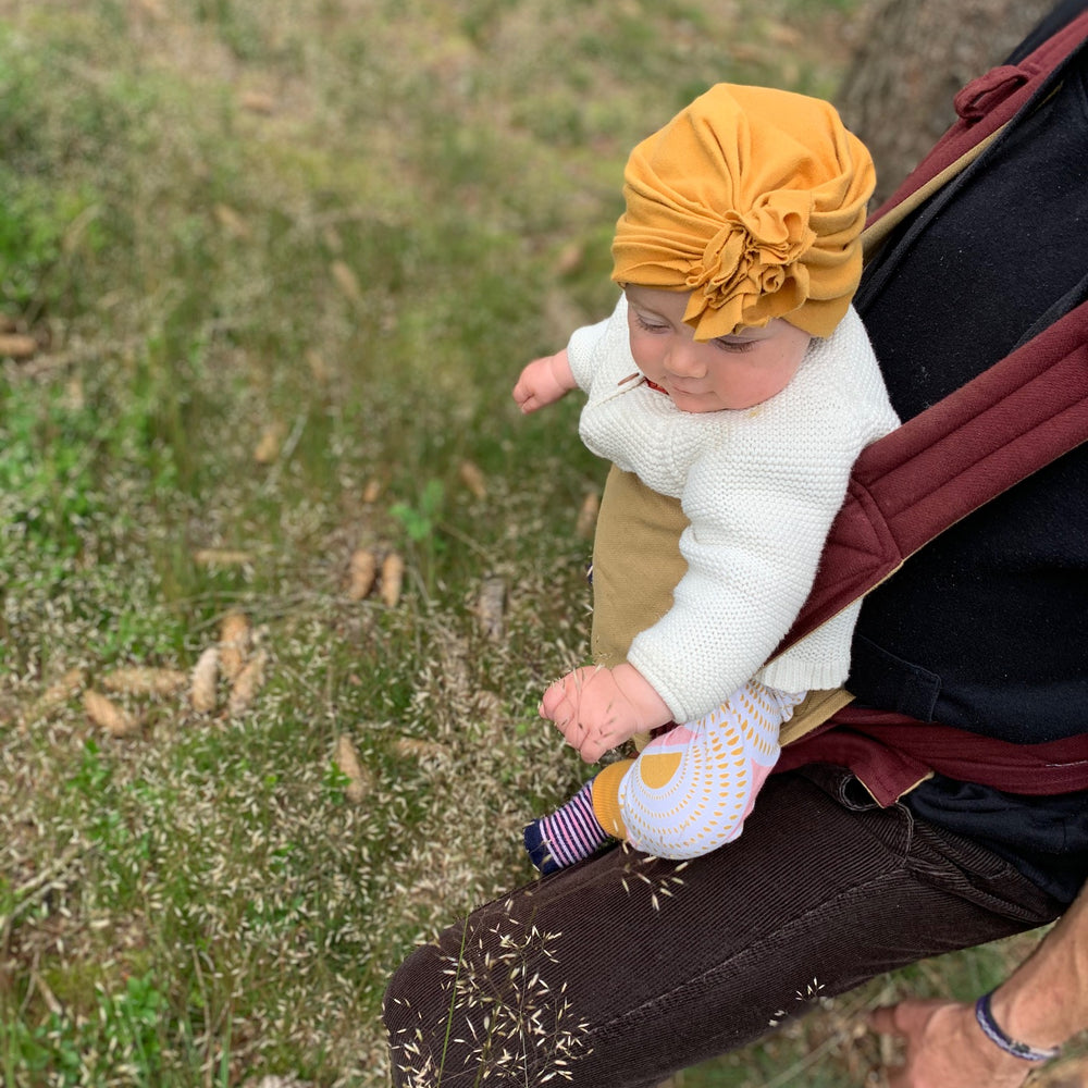 
                      
                        Gelber Turban Tragebild
                      
                    