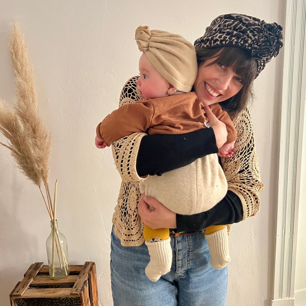 
                      
                        Turban Partnerlook Tragebild
                      
                    