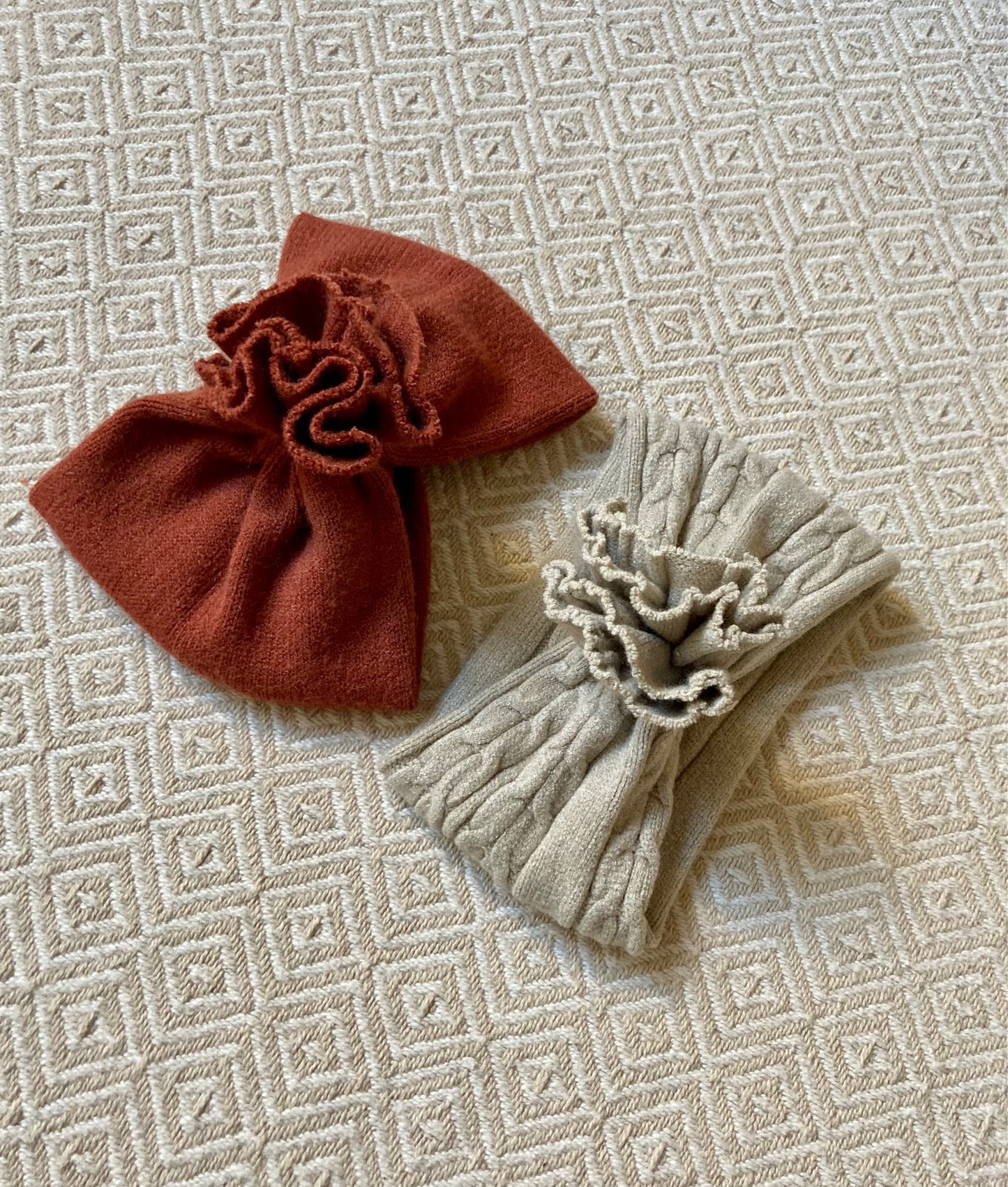 Trullabänder Babyschleife Upcycling