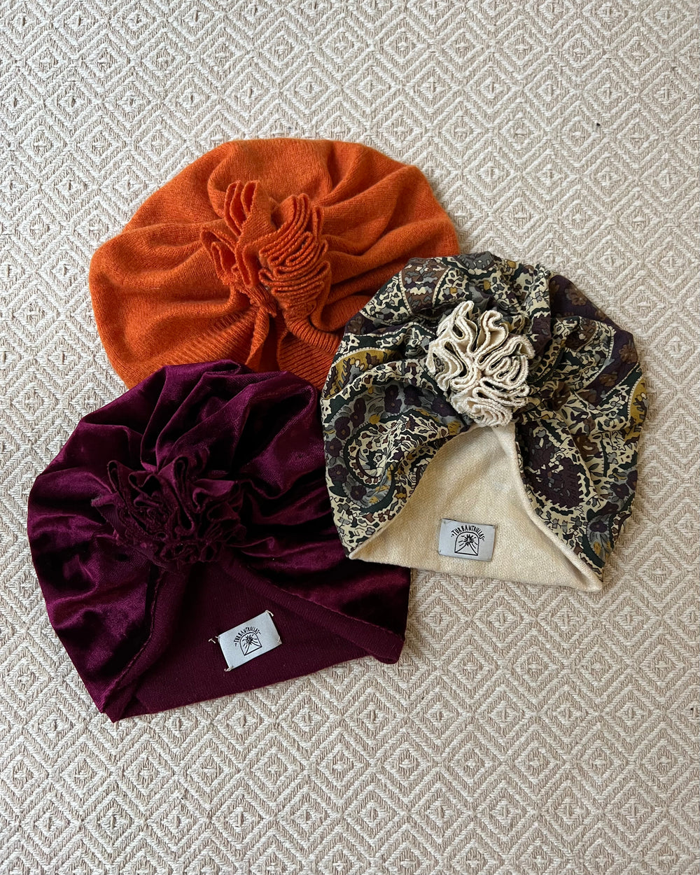 Baby turbans 6-9 months // Autumn & Winter 